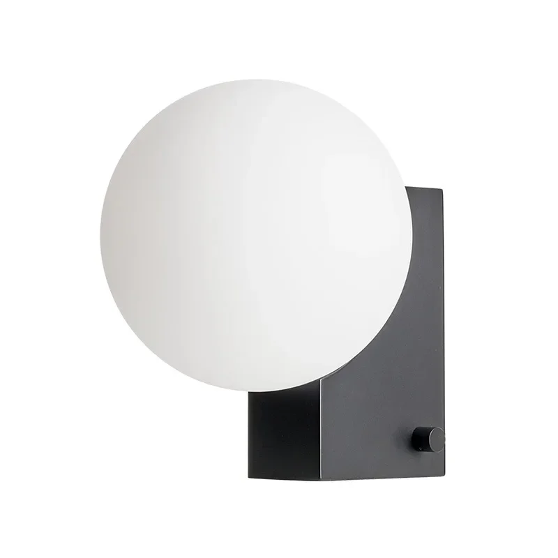 

Home Nordic retro stairs aisle living room background wall wall wall lamp, bedroom bedside dimmable