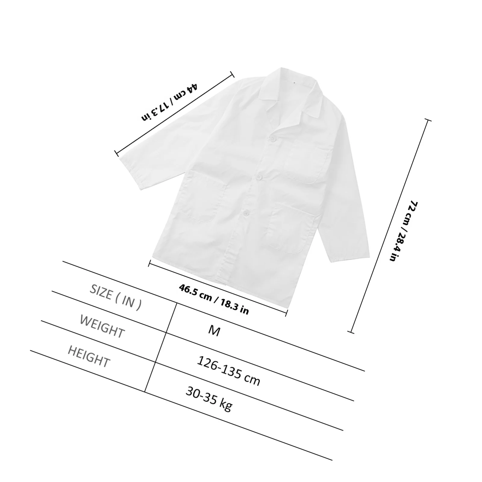 1 stks Kids Lab Coat Wetenschapper Kostuum Zacht Ademend Rollenspel Outfit Voor Halloween Carrière Dag Wetenschap Fair Pretend