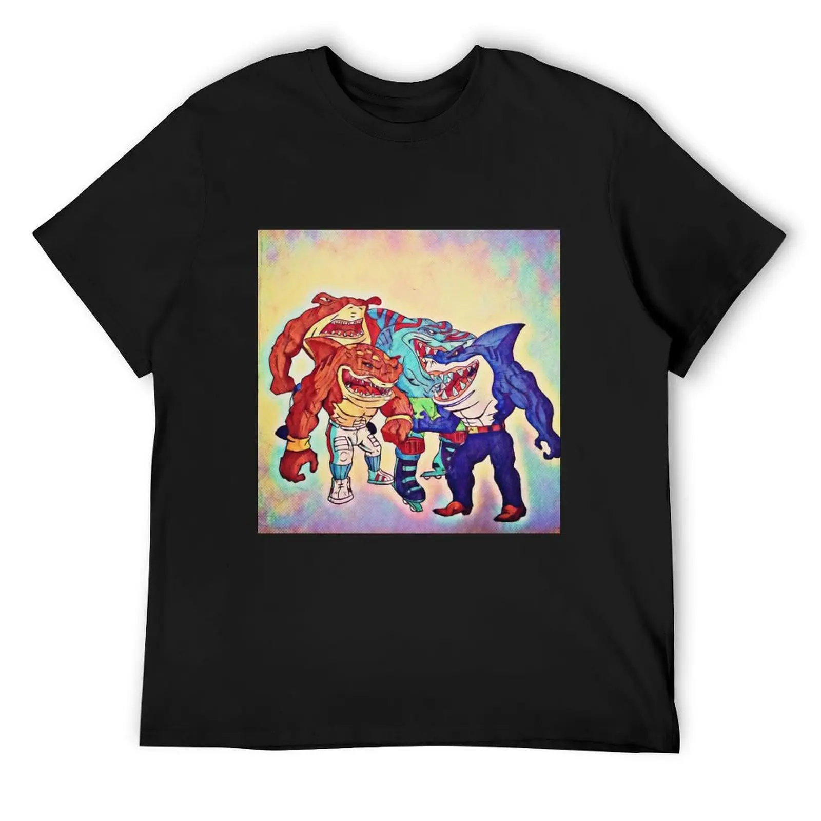 

Street Sharks T-Shirt korean fashion shirts graphic tee mens graphic t-shirts anime