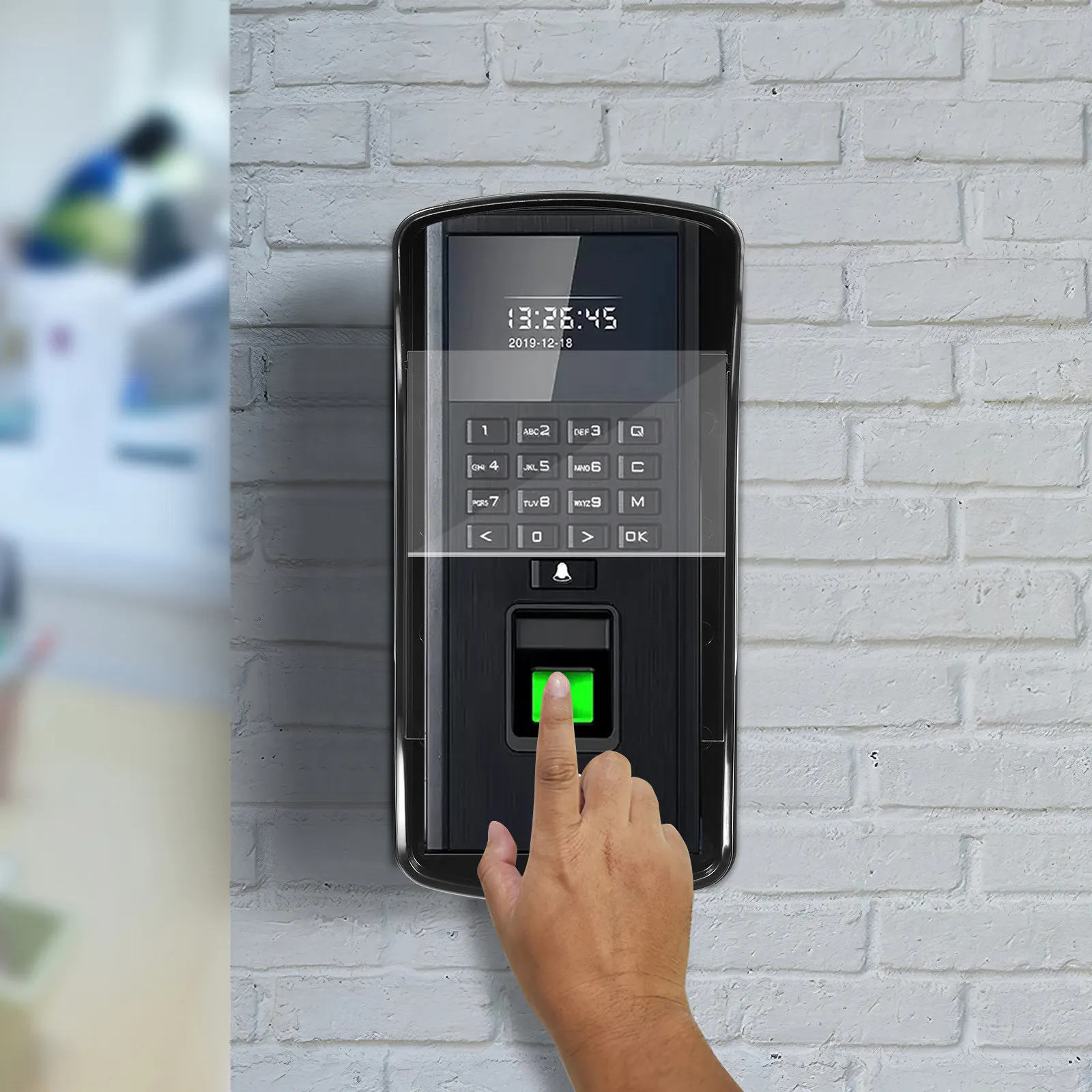 

Устройство для распознавания лиц и учета рабочего времени, акриловый защитный чехол от дождя, всепогодный, прочный, прозрачный защитный кожух для дверного звонка, защитный экран для наружной клавиатуры