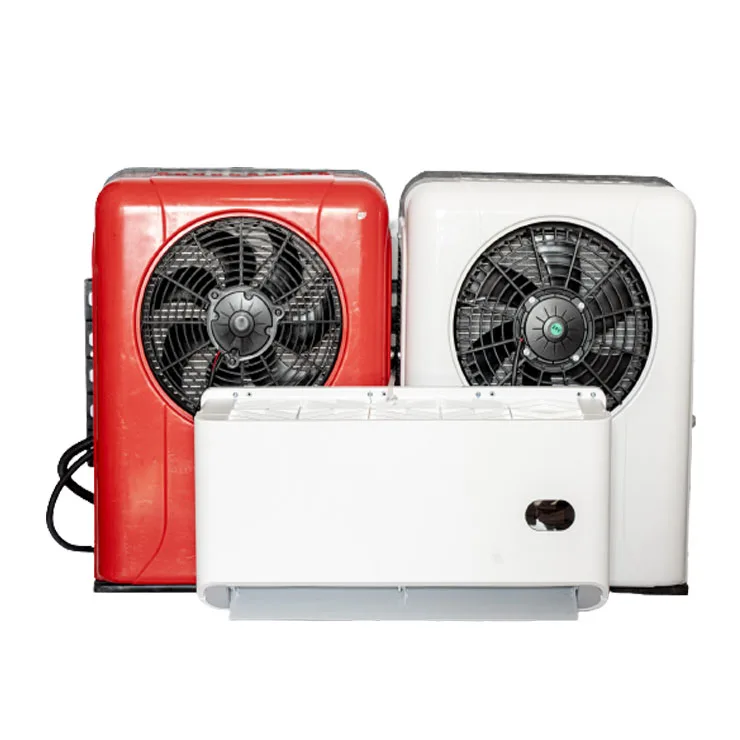 شاحنة بطارية Apu 12v 24v Dc سبليت مكيف الهواء جرار وقوف السيارات شاحنة مكيف الهواء