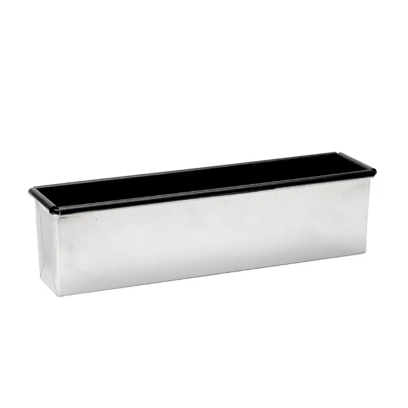 Japanese Retro Long Aluminized Steel Toast Bread Box Baking Mold Pound Cake Pastry Molds Kitchen Bakery Accessories
