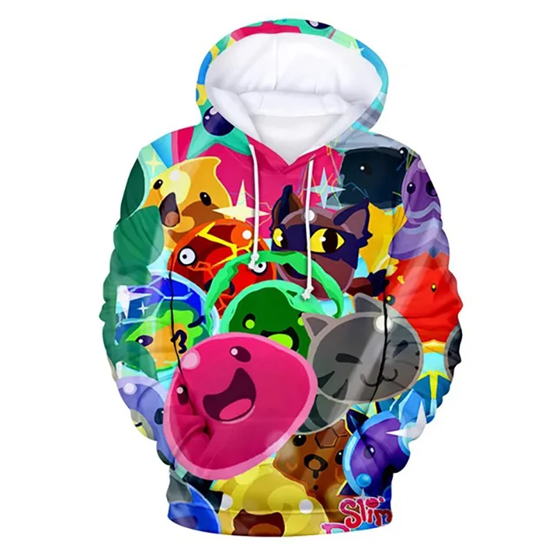 Slime Rancher Anime Game 3D Print Hoodies Spring Men Women Fashion Oversized Sweatshirts Hoodie Pullovers Tracksuit Man Clothing