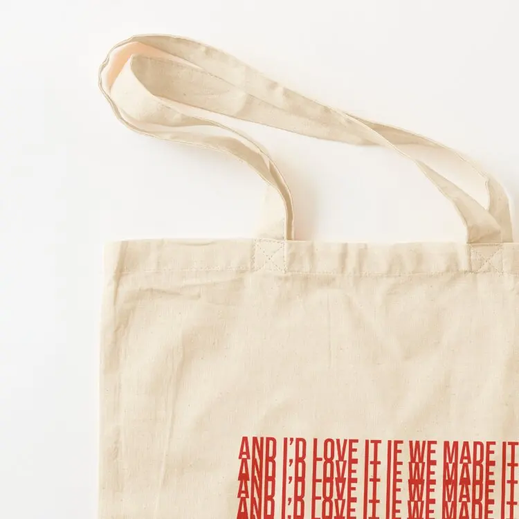 Love It If We Made It by The 1975 Tote Bag Candy bags tote bag canvas reusable shopping bag tote screen