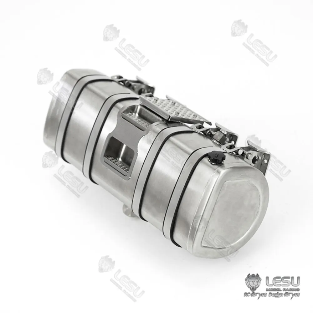 LESU Metal Tank 150Mm Parts For 1/14 RC Tamiyaya Fh16 Tractor Truck Trailer Model Outdoor Toys TH16515