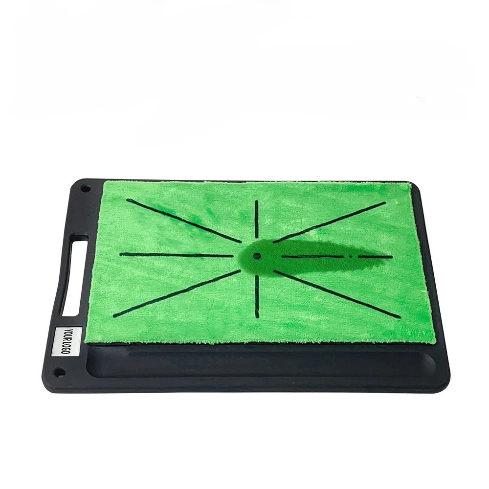 For 4 in 1 Multifunctional Replaceable Golf Rubber Hitting Mat for Swing Detection