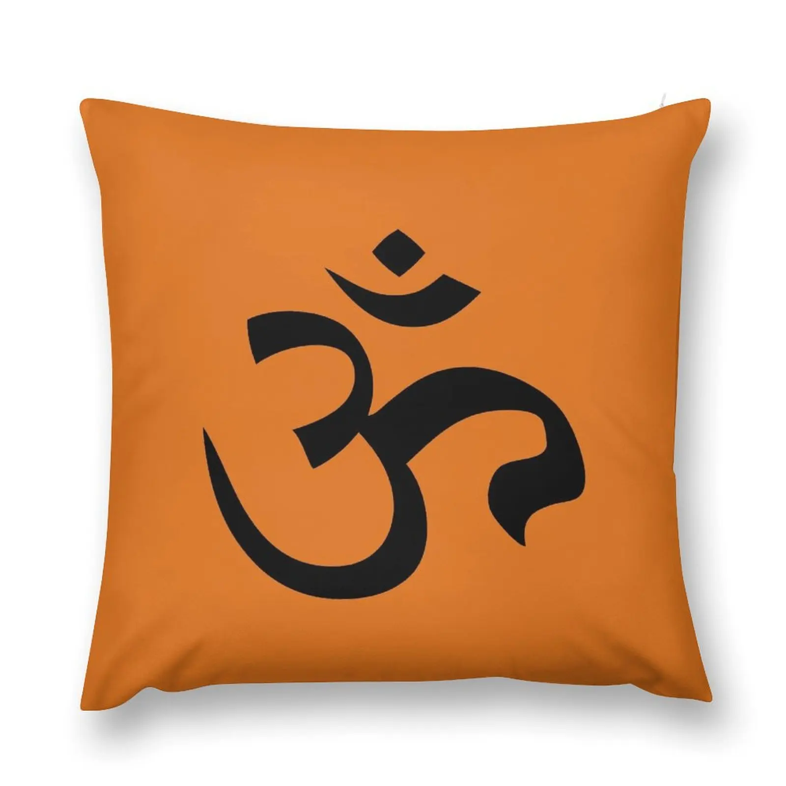 ohm mantra om yoga indian symbol Throw Pillow Pillows Aesthetic Pillowcase Cushion Cushions Cover pillow