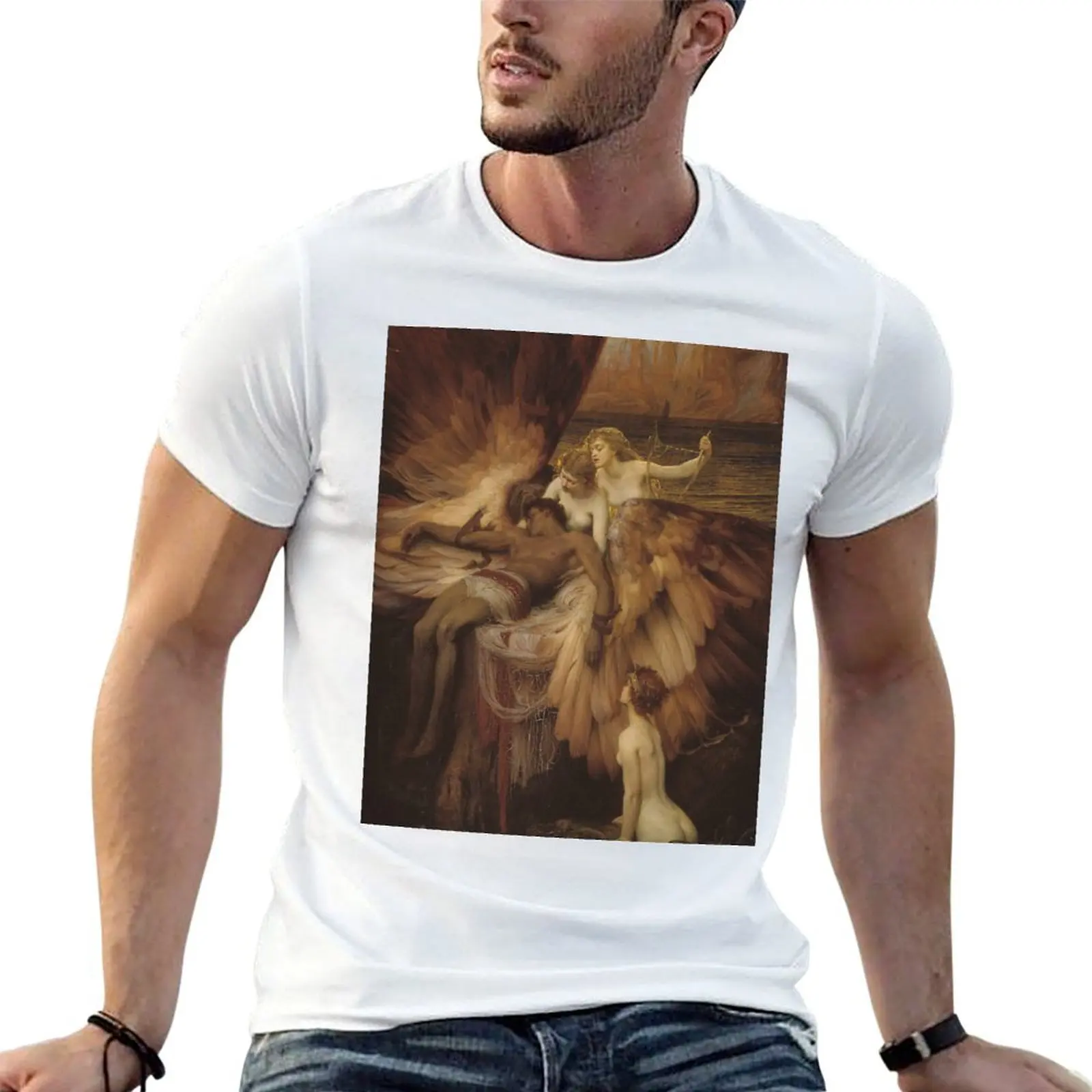 The Lament for Icarus - Herbet Draper T-Shirt Sweat Resistant Workout Tee Shirt