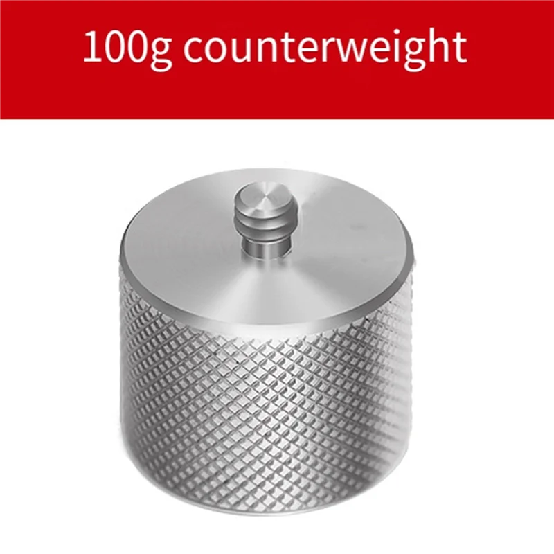 B86B-2X كاميرا DSLR قابلة للإزالة موازنة موازنة لحظة كلمب الوزن ل DJI Ronin S Zhiyun Gimbal Stabilizer 100G #3