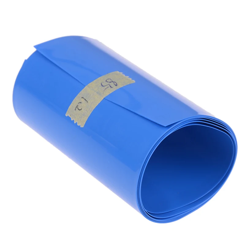 30mm-85mm 18650 Lithium Battery Heat Shrink Tube Tubing Li-ion Wrap Cover Skin PVC Shrinkable Film Tape Sleeves Accessories