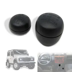 ABS 5 Speed Gear Shift Knob Lever Shifter Stick Pen Head Bandball For Land Rover Defender 1983-20165