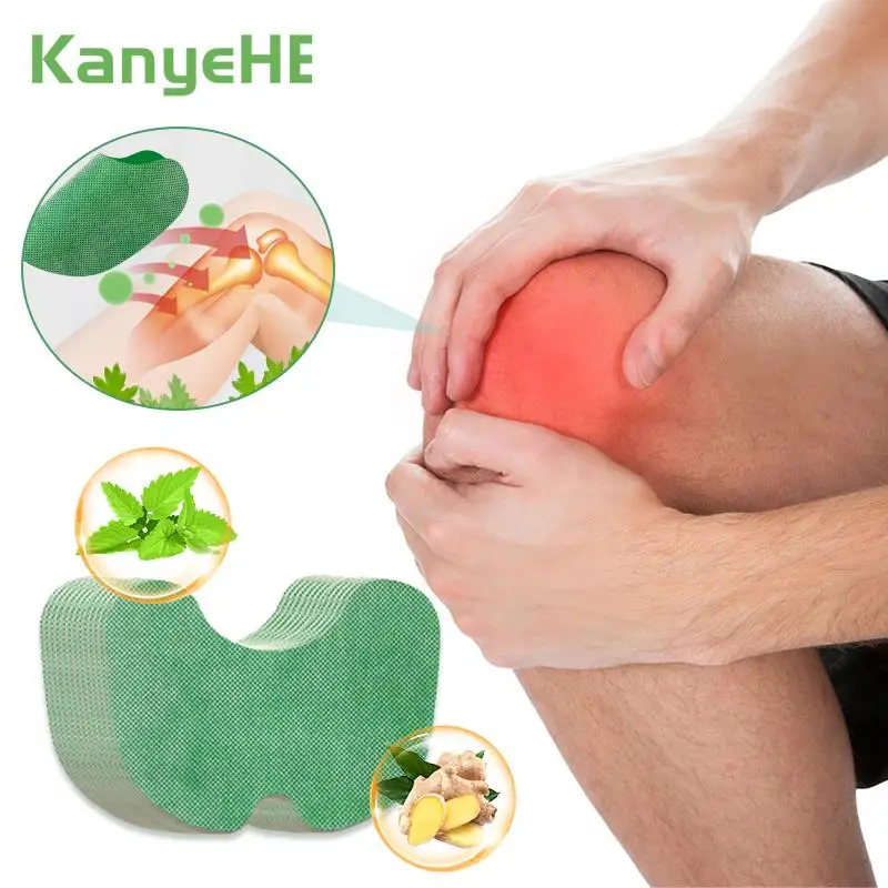 

12pcs=1bag Knee Joint Pain Plaster Pain Relief Patch Chinese Wormwood Extract Sticker For Joint Ache Arthritis Rheumatoid A309