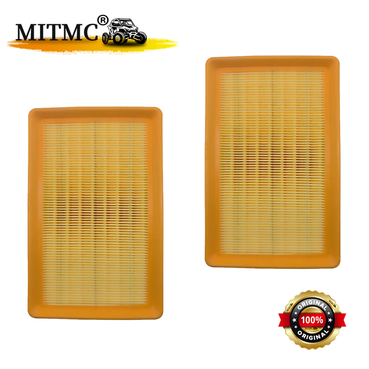 

2Pcs Air Filter For SGW 570 Snarler A2 A5 AT6 Stels Guepard 1000 2.0 650 800 850 2.0 ATV A01A21007001 LU097228