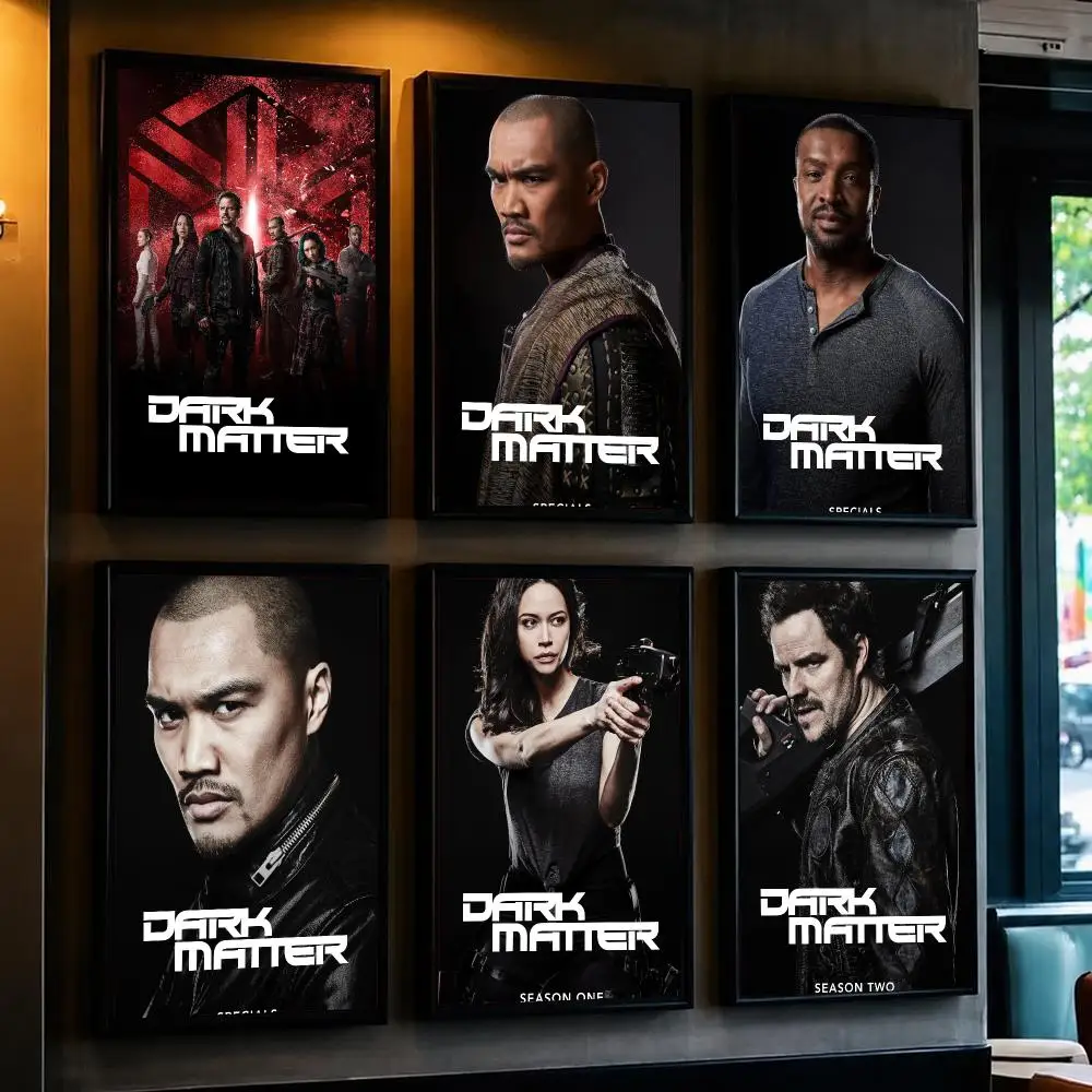 tv series D-Dark Matter-R Poster Minimalist Wall Sticker for Cafe Office Bar Home Decor and Gift