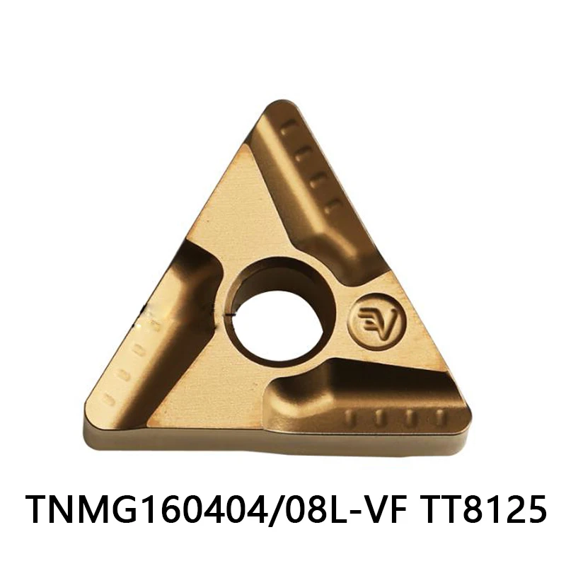 

Original Inserts TNMG160404L-VF TNMG160408L-V TT8125 10pcs TNMG160408 TNMG160404 TNMG 160408 060404 Carbide Tool CNC Cutter