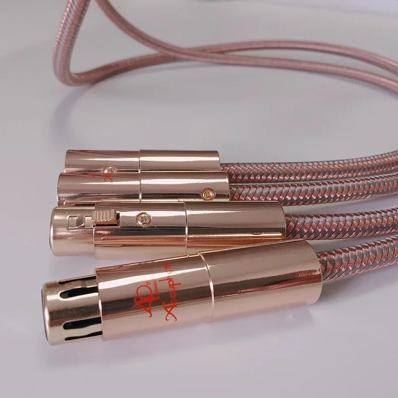 Accuphase High quality XLR cable audio heating cable 6N OCC