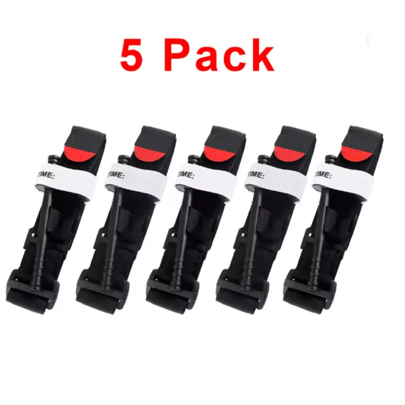 5Pcs Emergency Tourniquet Outdoor Portable First Aid Quick Slow Release Tourniquets CAT Medical Tactical Equipment