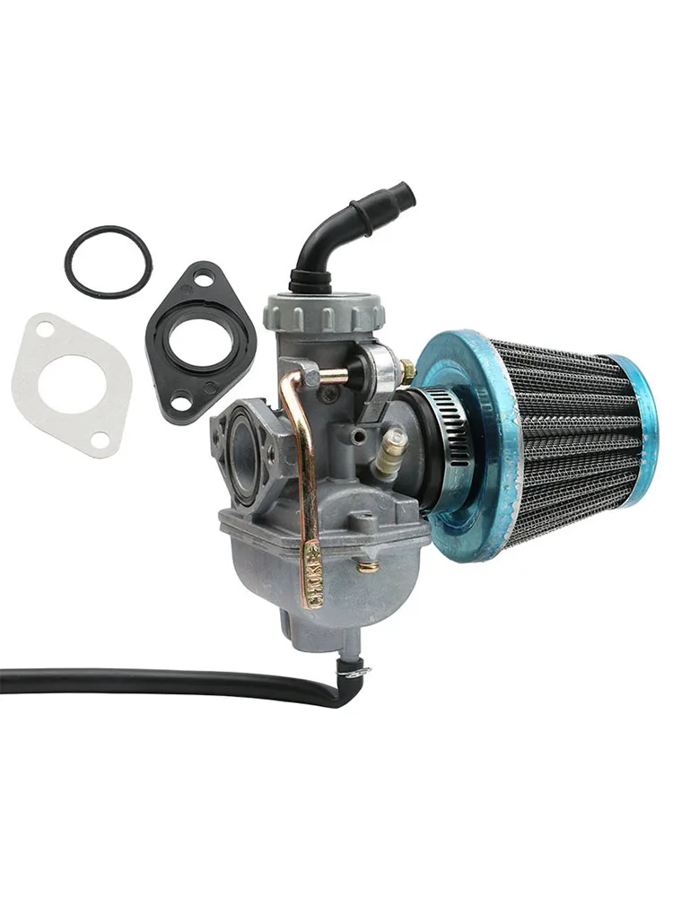 AliExpress NONE Universal Motorcycle PZ20 Carburetor & Air Filter Set 20mm For 50cc 70cc 90cc 110cc ATV Go-kart Motocross Pit Bike