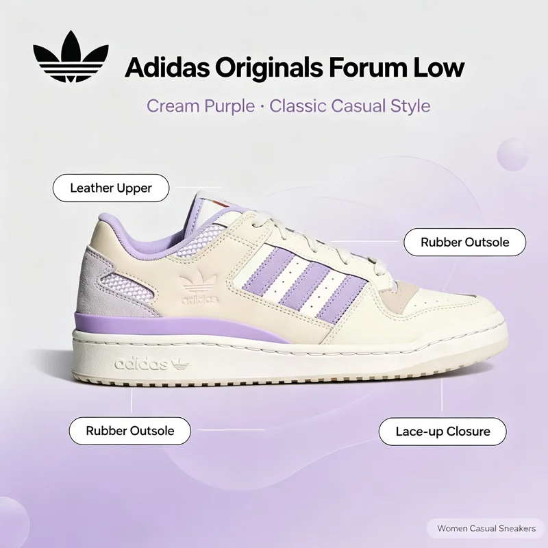 Adidas Originals LA3796 Men Low‑top Board Shoes Leather Upper Rubber Sole Cold‑Cement Craft Classic Lace‑up Sneakers