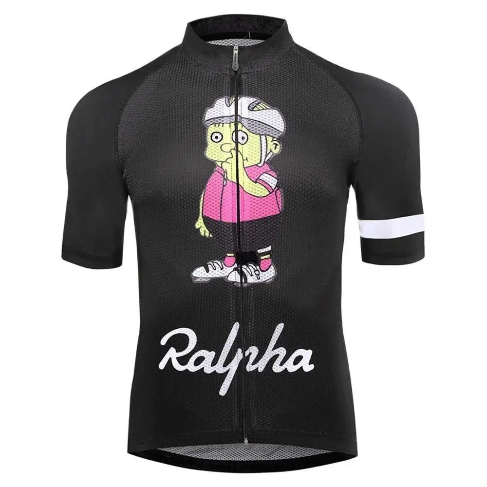 Ropa de ciclismo de manga corta para hombre, maillot de ciclismo de montaña o carretera, maillot de corte aerodinámico, ropa italiana, novedad de