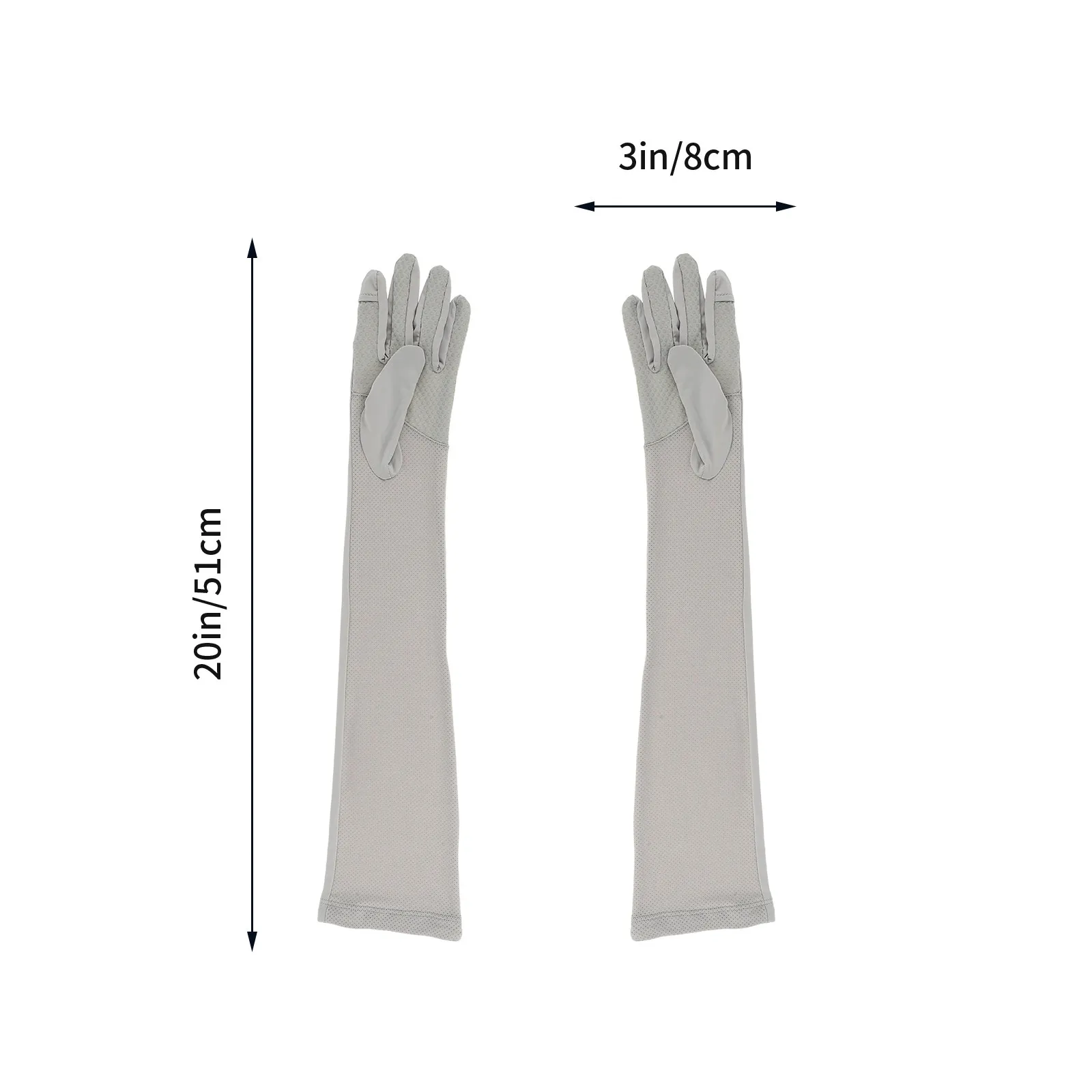 1Pair Sun Protection Arm Sleeves for Women Uv Blocking Breathable Quick Dry Cooling Arm Covers for Hiking Cycling Basketball