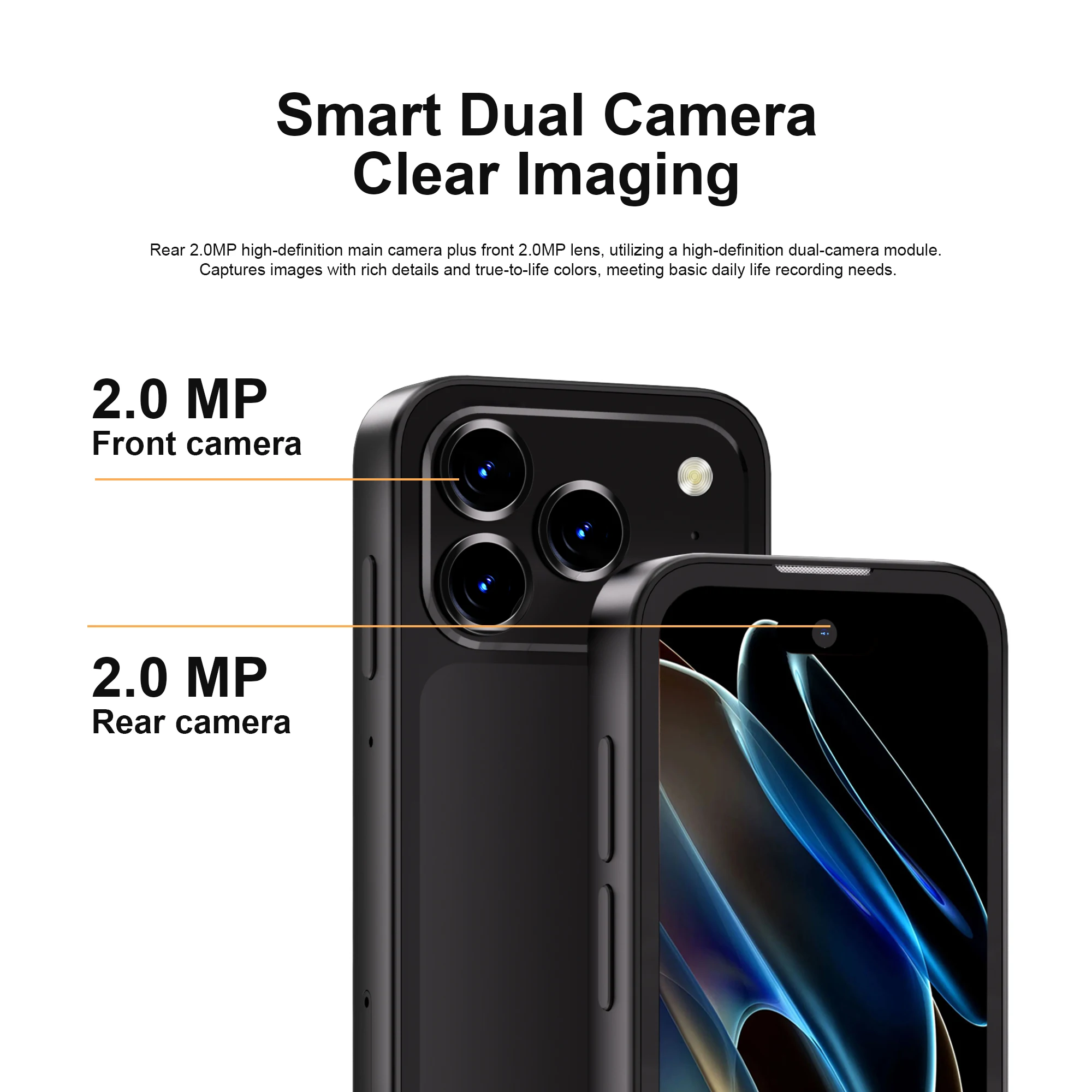 سيرفو 17PRO MAX 3G هاتف ذكي صغير نظام أندرويد 16 جيجابايت ROM واتساب Face Unlock WiFi Hotspot 2 SIM 3.75 بوصة هاتف ذكي صغير جدًا #6