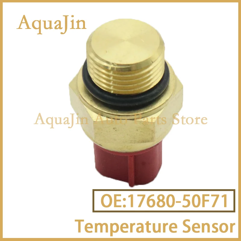 

17680-50F71 Датчик температуры охлаждающей жидкости для Suzuki Atv Eiger 400 Quadmaster 500 Vinson 500 2003~2006 Подходит Новый OE 1768050F71