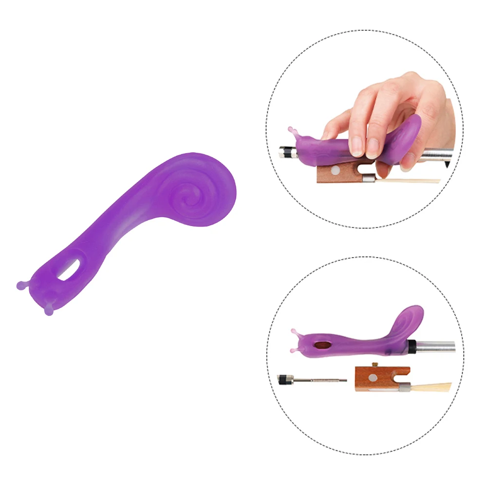 

Silicone Bow Grip Corrector Violin Beginner Straighten Adjuster Portable Posture Training Aid Lightweight Violin Accessory