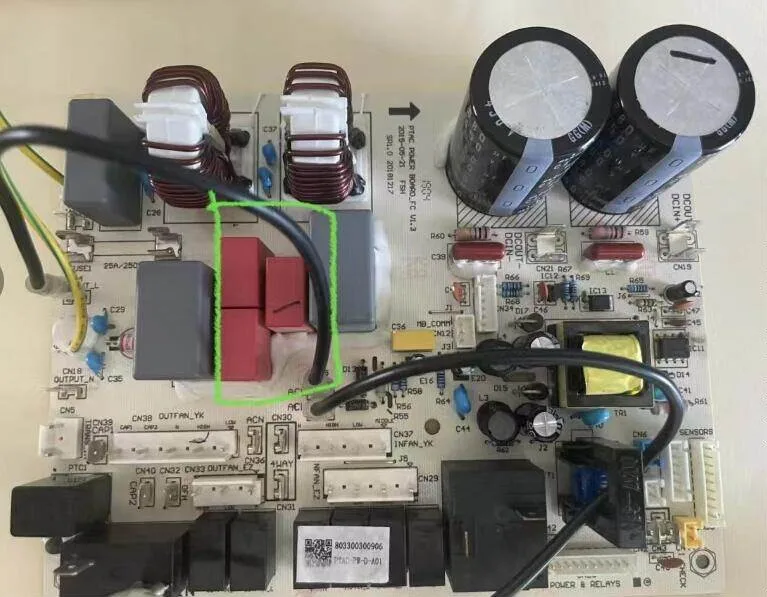 

Новая основная плата для наружного блока кондиционера Trane PTAC POWER BOARD-FC 803300300906