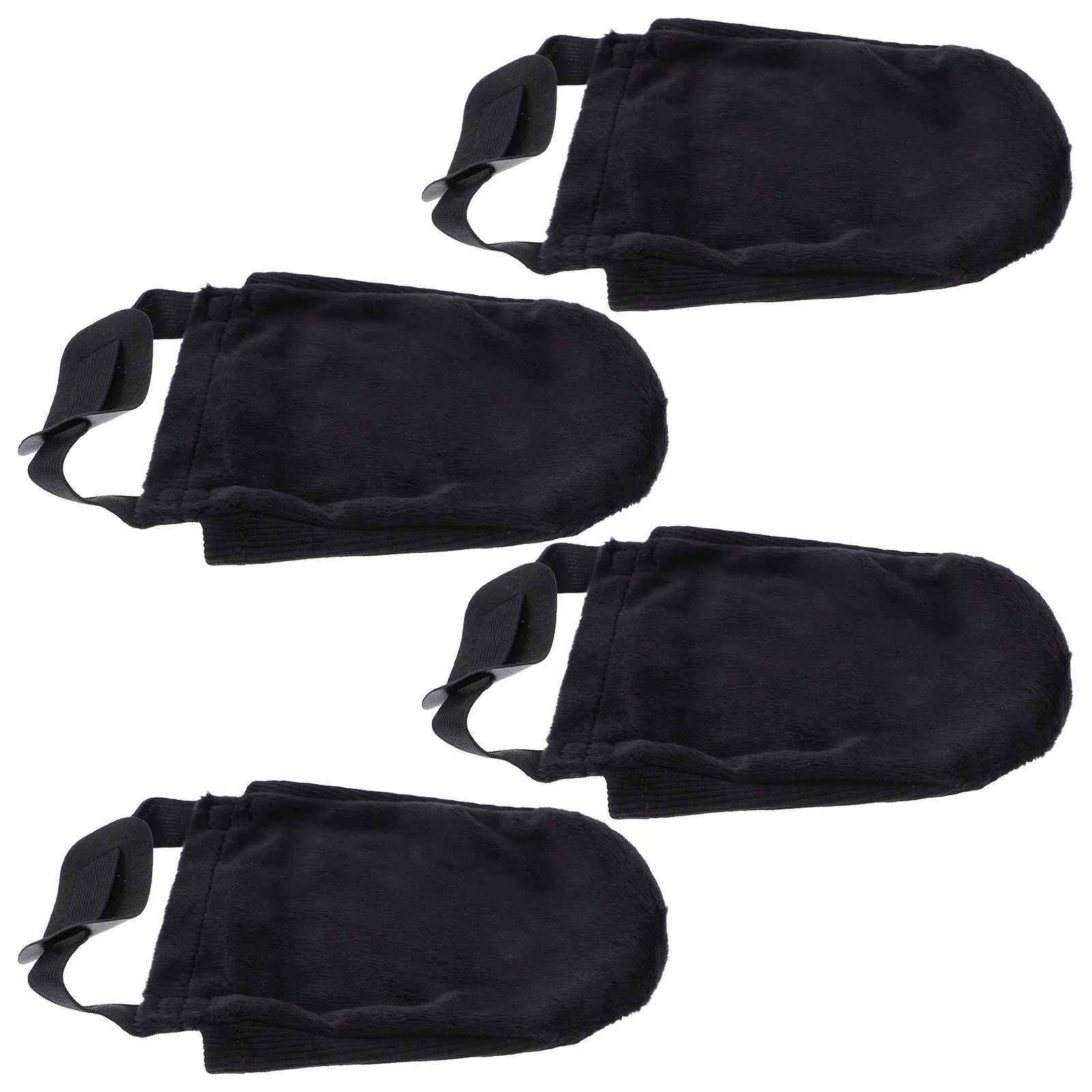 

2Pairs Bowling Shoe Covers Sports Slider Wear-Resist Elastic Band Soft Flannel Side Sneaker Sliding Cover Bowling Shoe Slider