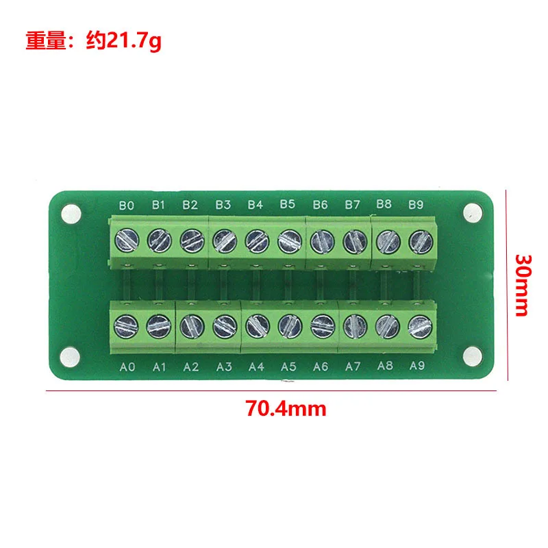 

Клеммный разъем Jiayuansheng на 10 портов, клеммник