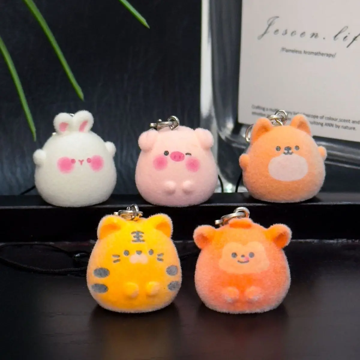 يتدفقون لطيف أنيمي الهاتف Charms قلادة Kawaii المفاتيح حالات آيفون 16 17 Airpods سماعات المدرسية زجاجة Ins كوريا جديد #6