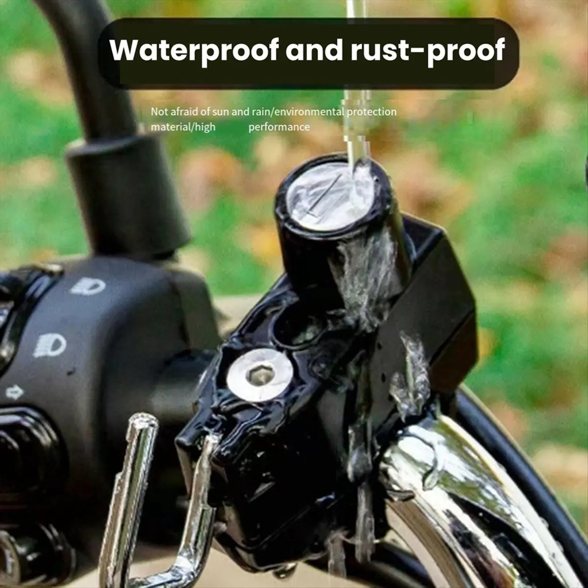 ABST Motorcycle Helmet Lock Anti-Theft Bicycle Helmet Security Locks with Battery Car Helmet Lock