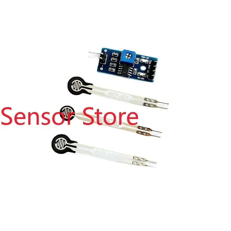 

5PCS The Probe RFP602 Of Resistive Thin Film Pressure Sensor Is Compatible With Long Tail FSR402 Piezoresistive