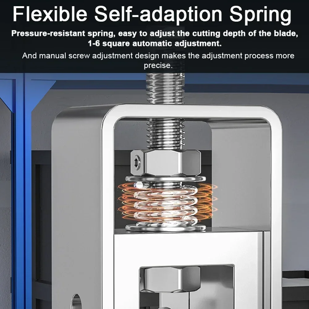 Dénudeur de fil domestique portable, outil de dénudage de fil manuel, machine à éplucher les câbles électriques, outils de support de manivelle, 1-25mm