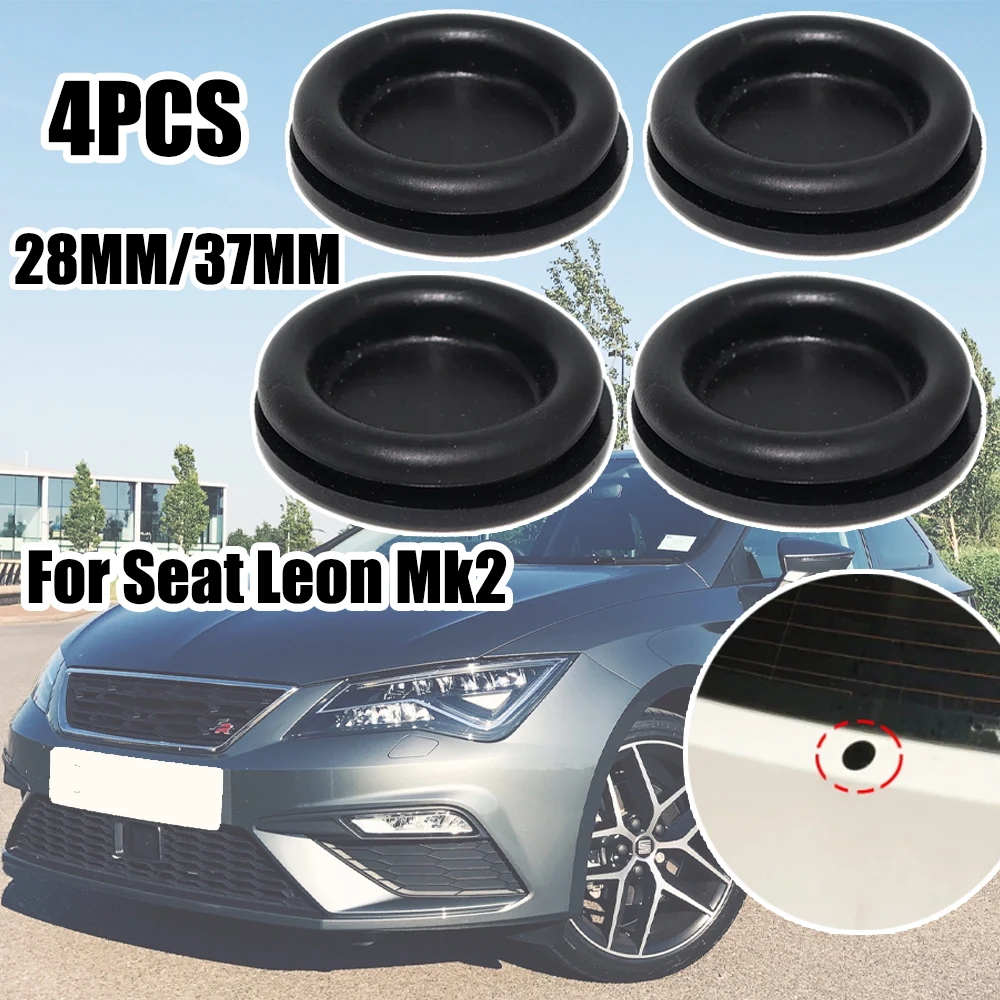 For Seat Leon Mk2 II Car Rear wiper delete Plug Cap Bung Flush Grommet Window Seal Blank Removal Waterproof Block Off Tailgate