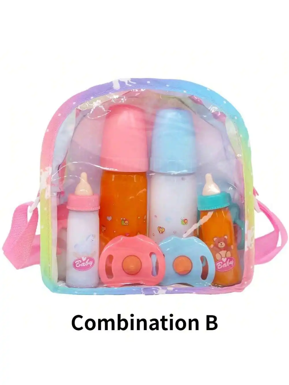 Nipple bottle accessory Sets for Reborn dolls, pacifiers that can be included Reborn Baby Accessories Cute Doll Supplies Dummy