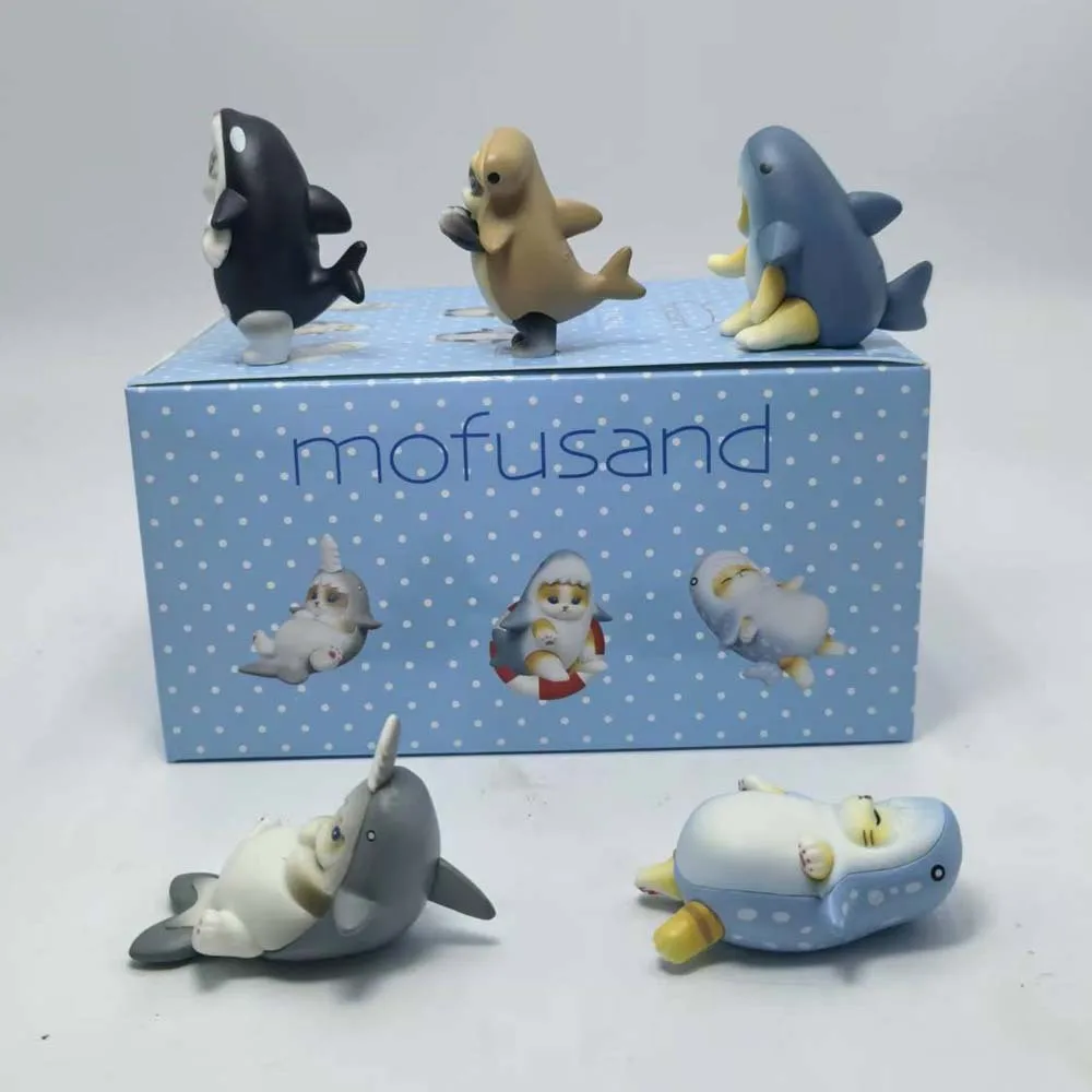 Mofusand Deep Sea Roleplay Figure Shark Costume Collectible Anime Ocean Explorer Gift for Collectors Limited Mystery Pack