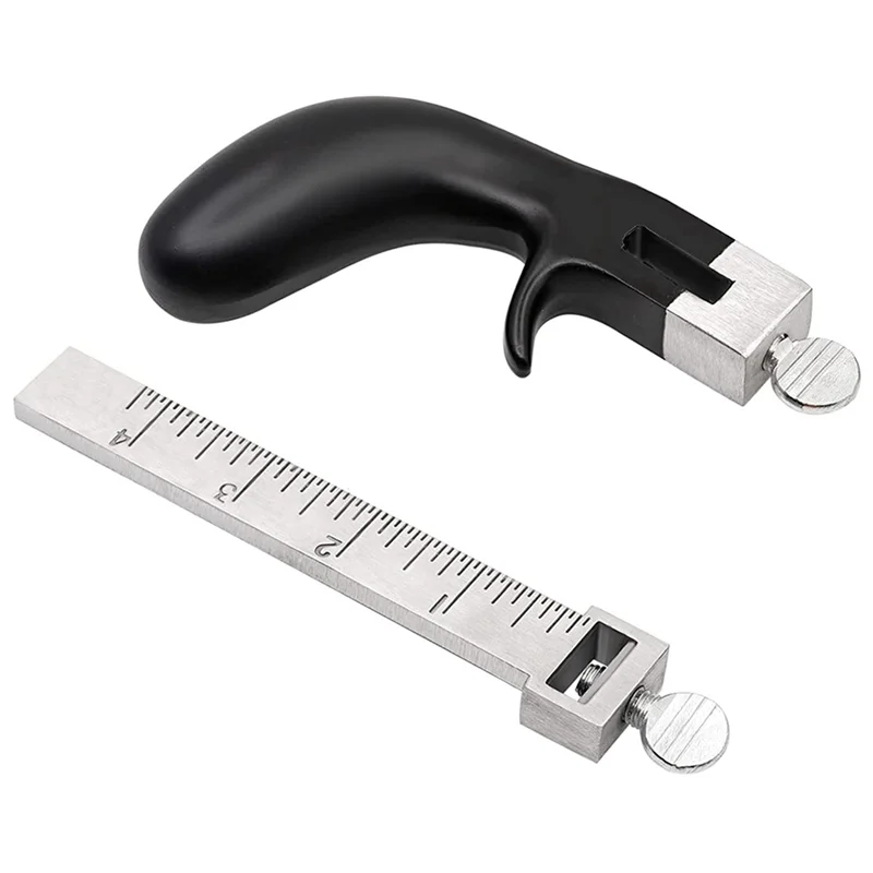 ABYS-Professional Sharp Leather Strap String Belt Cutter Adjustable DIY Hand Cutting Tool Craft Leather Tools