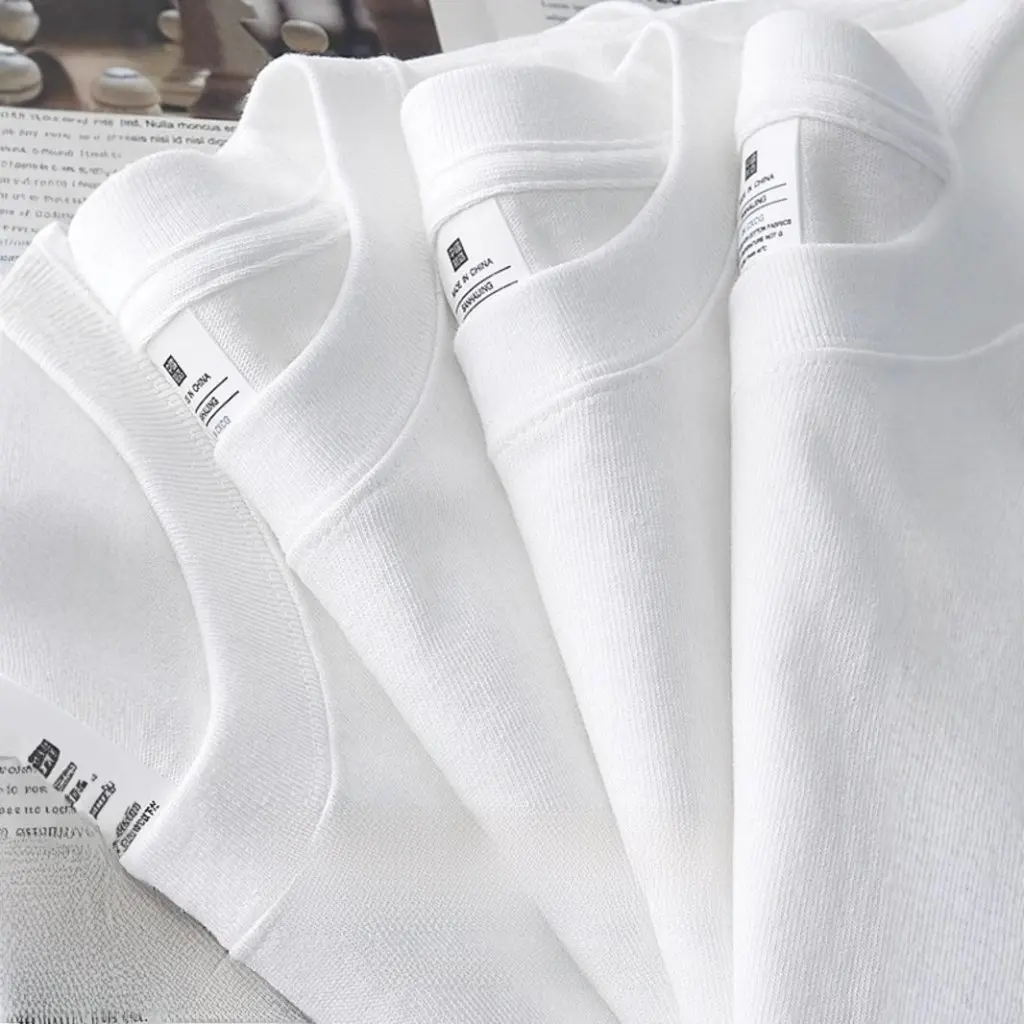 

Тяжелая футболка из чистого хлопка с длинными рукавами, 300 г, свободный повседневный топ с круглым вырезом для мужчин и женщин, большой размер, нижняя часть трибутымии