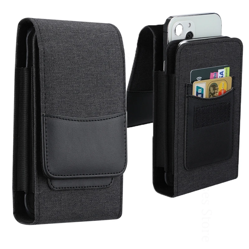 Nylon Phone Holder Case For VIVO S2 S60 Vitalily Pouch Leather Waist Phone Card Bag For vivo S60 S50t S30 S50 Pro mini S19s S18