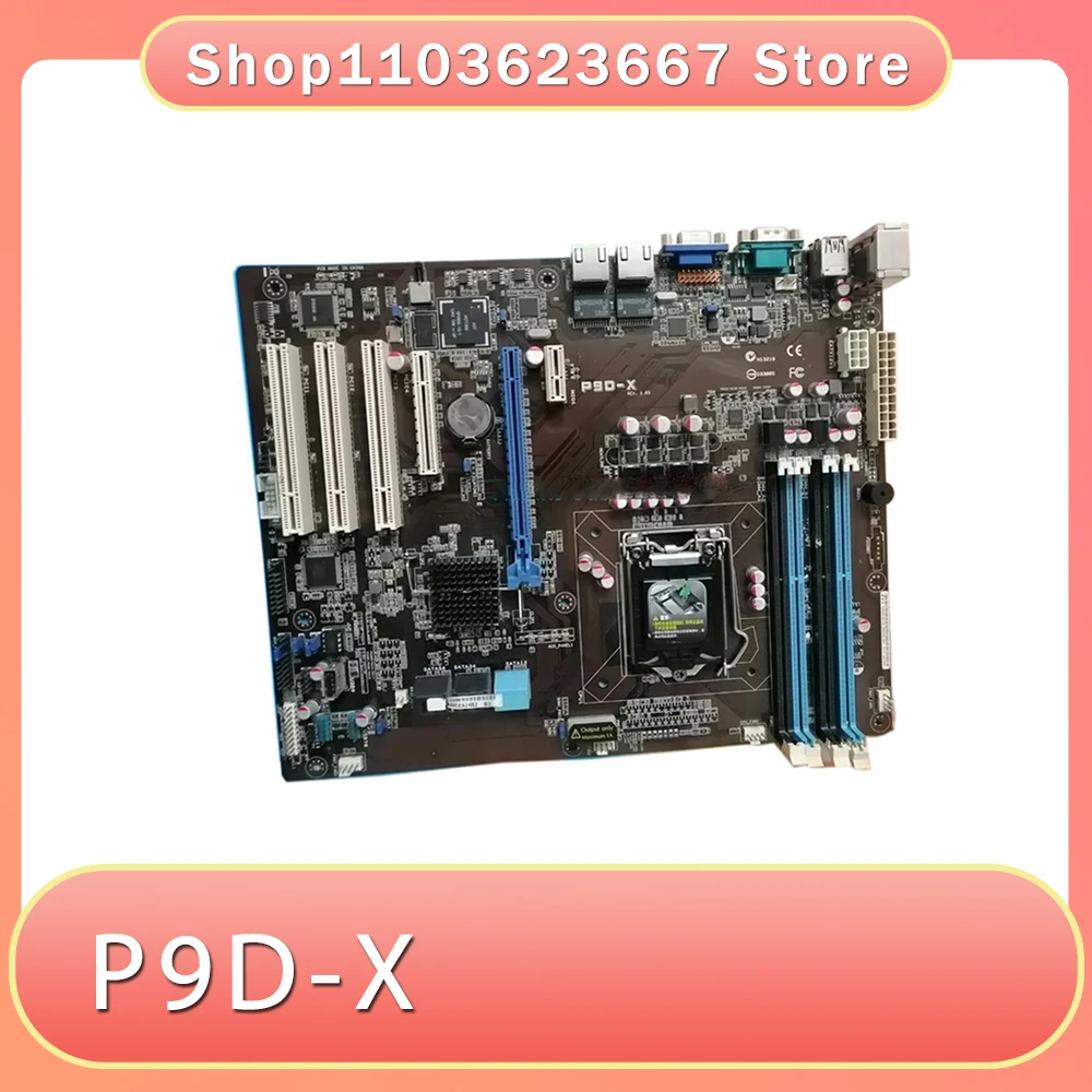 

Материнская плата LGA1150 Одноразъемная серверная материнская плата P9D-X