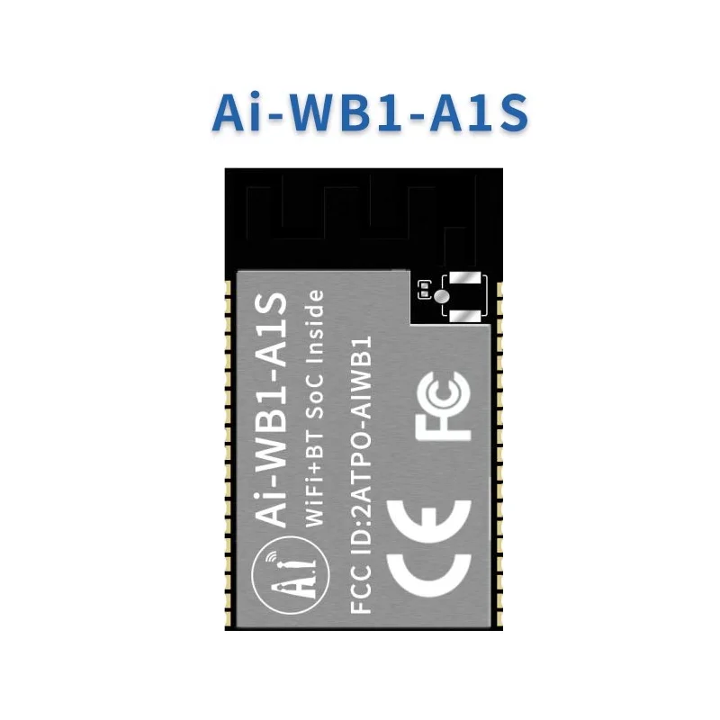 Ai-WB1-A1S Module Wi-Fi Bluetooth 4.2 Built-in ES8311 Audio Chip Offline Speech