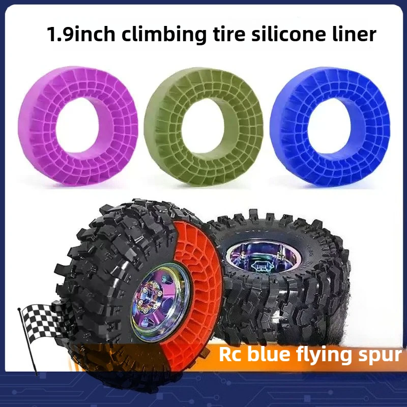 

SCX10 TRX4 TRX6 1/10 альпинистский автомобиль 1,9 дюйма силиконовый вкладыш для шин с дистанционным управлением автомобиль игрушечная модификация части