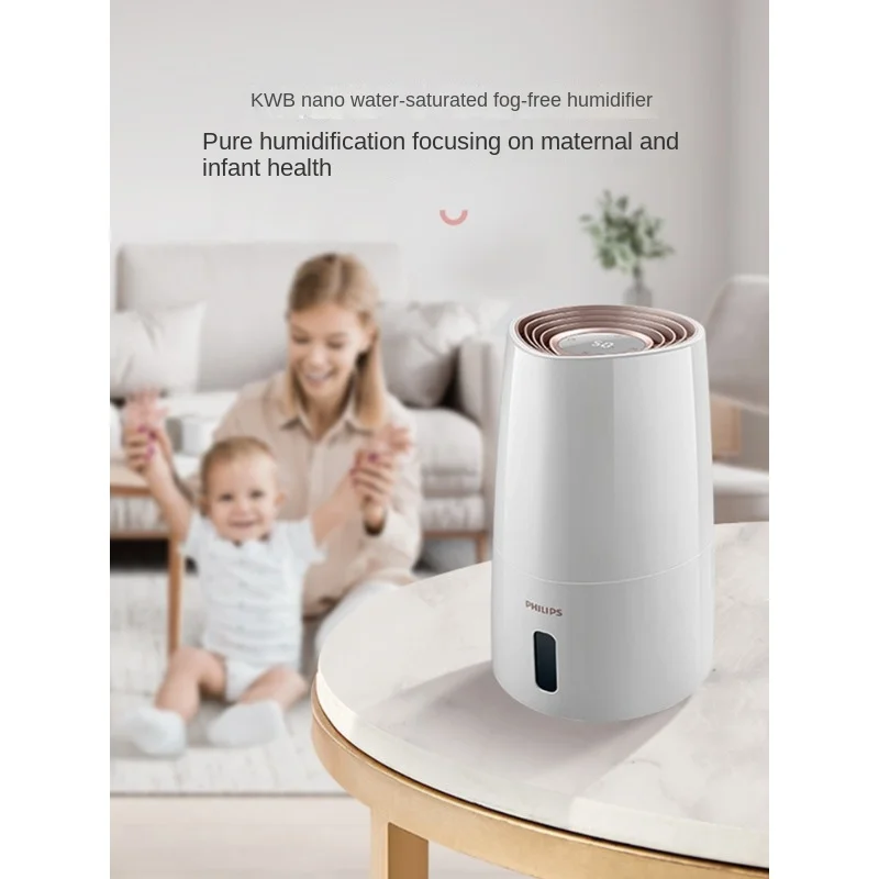 Air Humidifier Smart Fog-Free Home Indoor Pregnant Mom and Baby Bedroom Living Room Large Capacity Hu3916