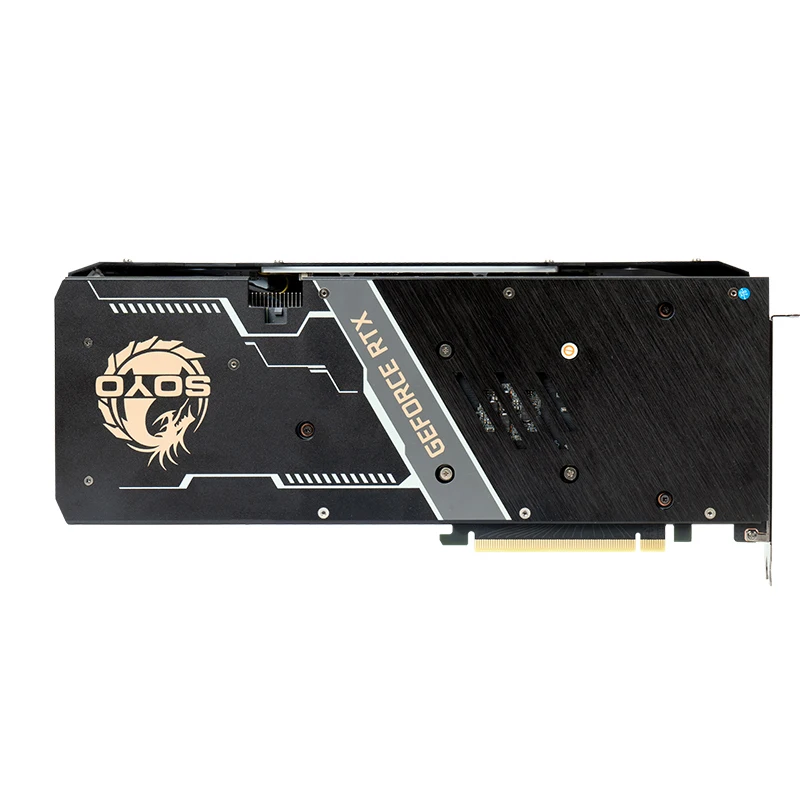 SOYO Full New RTX 3060 12 GB GDDR6 NVIDIA GPU 192 bits DP * 3 PCI Express X16 4.0 Placa de vídeo para jogos de computador de mesa