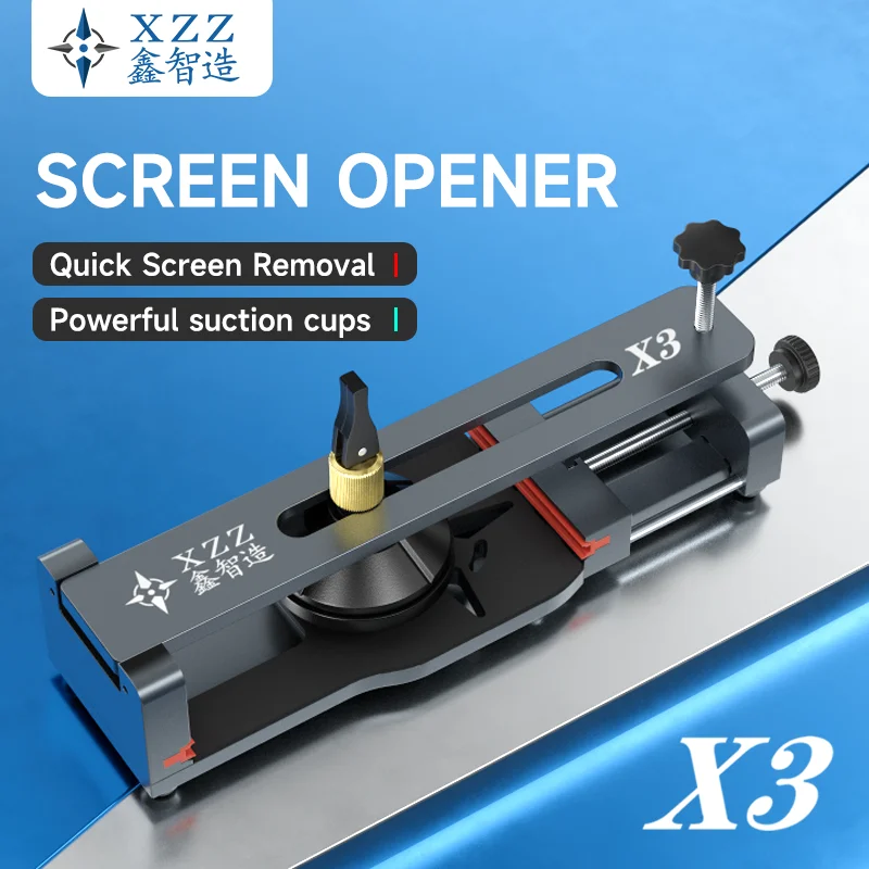 XZZ X3 Herramienta Universal de Apertura de Pantalla Sin Calentamiento, Marco de Aleación de Aluminio Ajustable, Ventosa para Reparación de Teléfonos 2