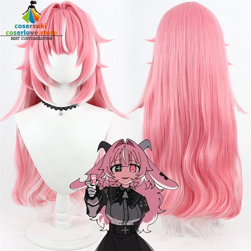 Drunken Goddess Reflux Femme Soule Cosplay Wig PUKEY GODDESS SHOT TRICK Halloween Convention Event Headwear