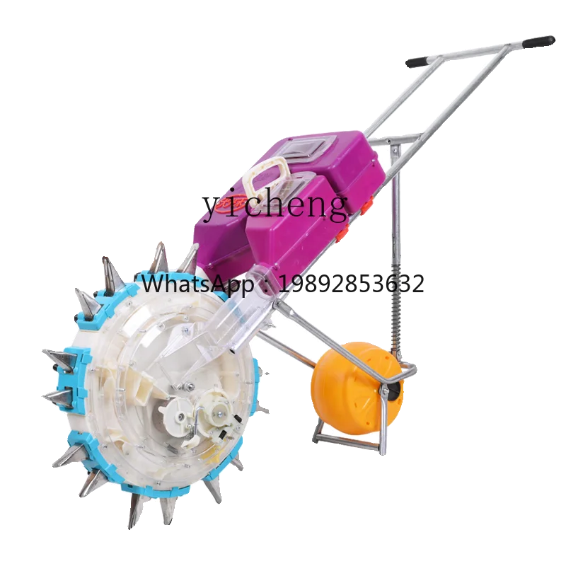 

Hand Push Corn Planter Soybean Sorghum On Demand Machine Artificial Planting Planter Multifunctional Precision Planting