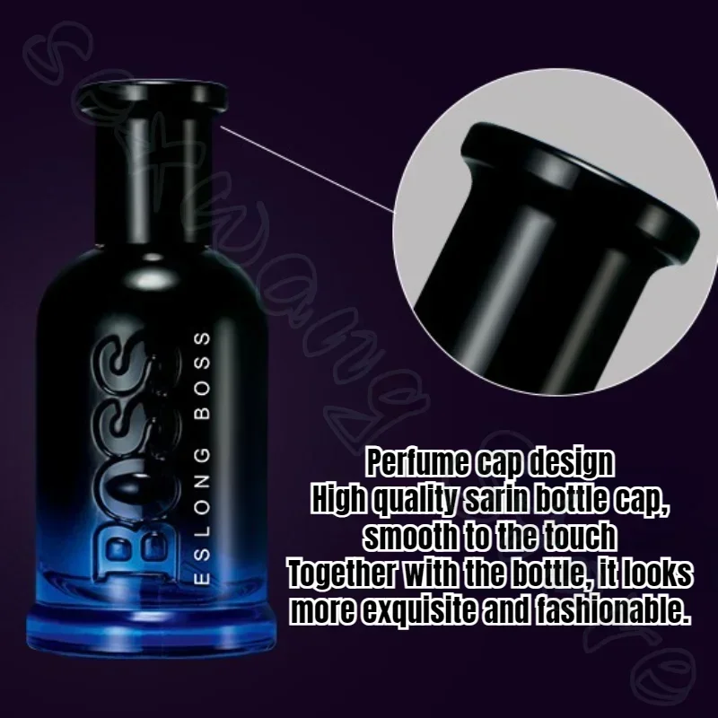 Gentleman BOSS midnight men's cologne long lasting light fragrance fresh natural deodorant 50ML